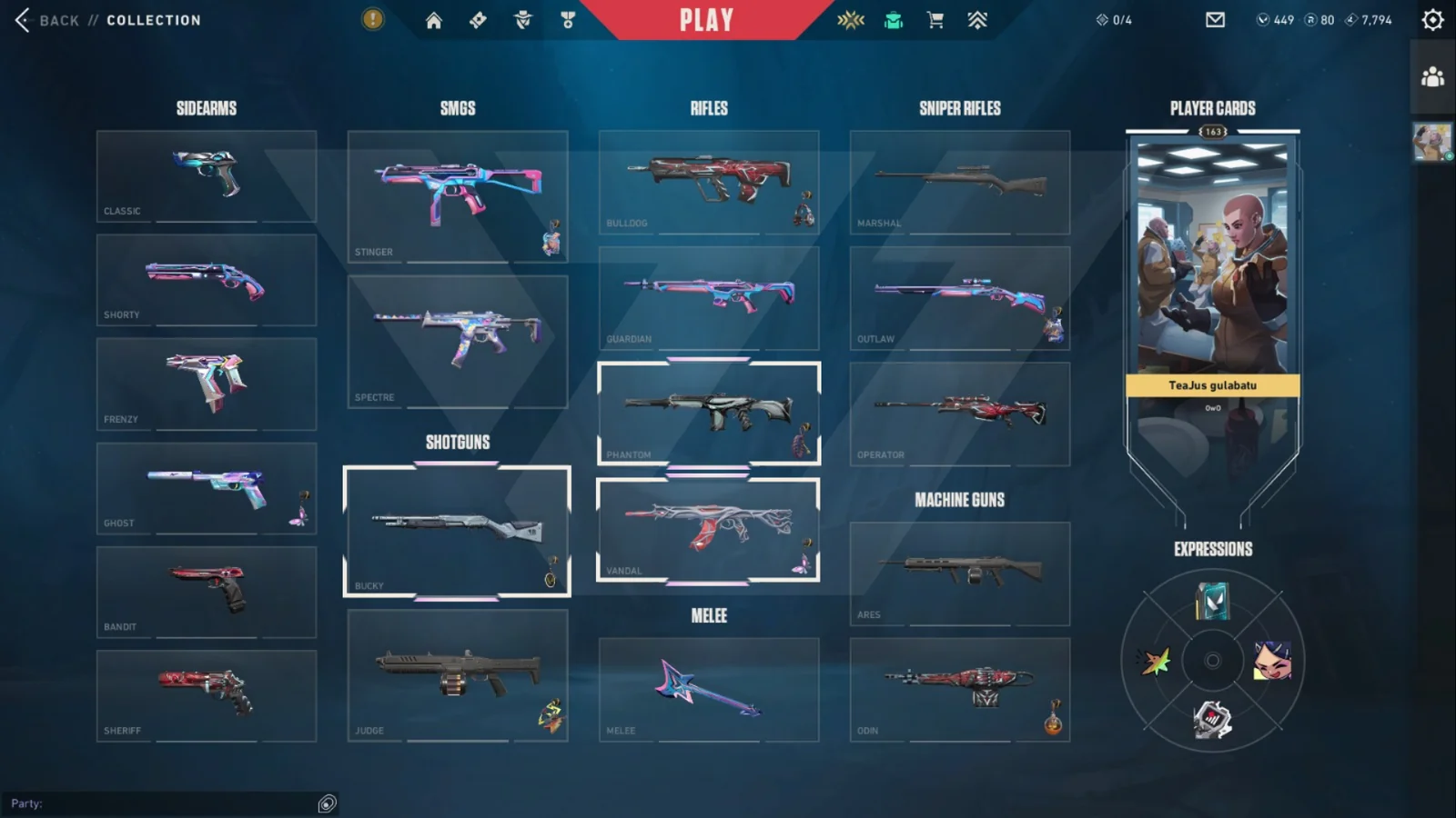 Gold 1 Valorant account VAL-5329 screenshot 1