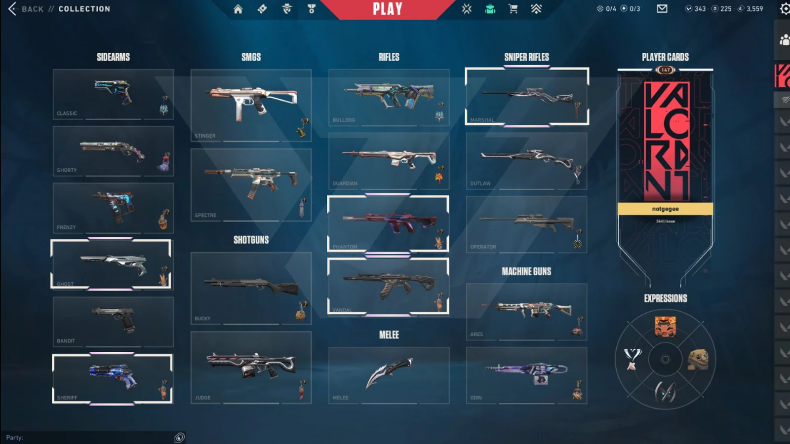 Bronze 3 Valorant account VAL-05022 screenshot 1