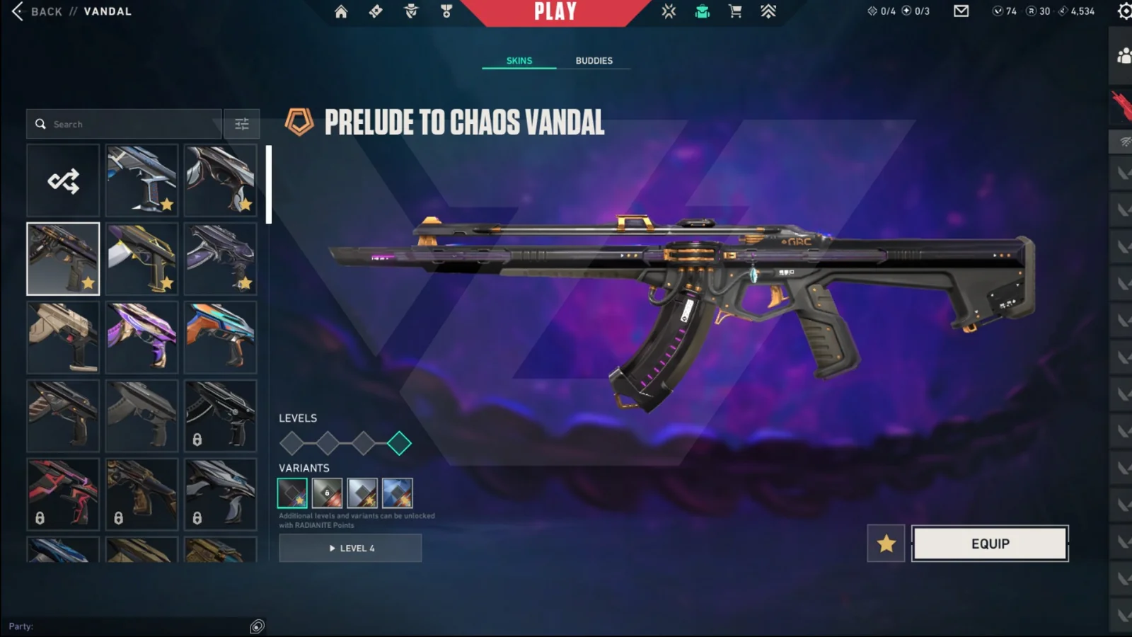 Unrated Valorant account VAL-2606 screenshot 6