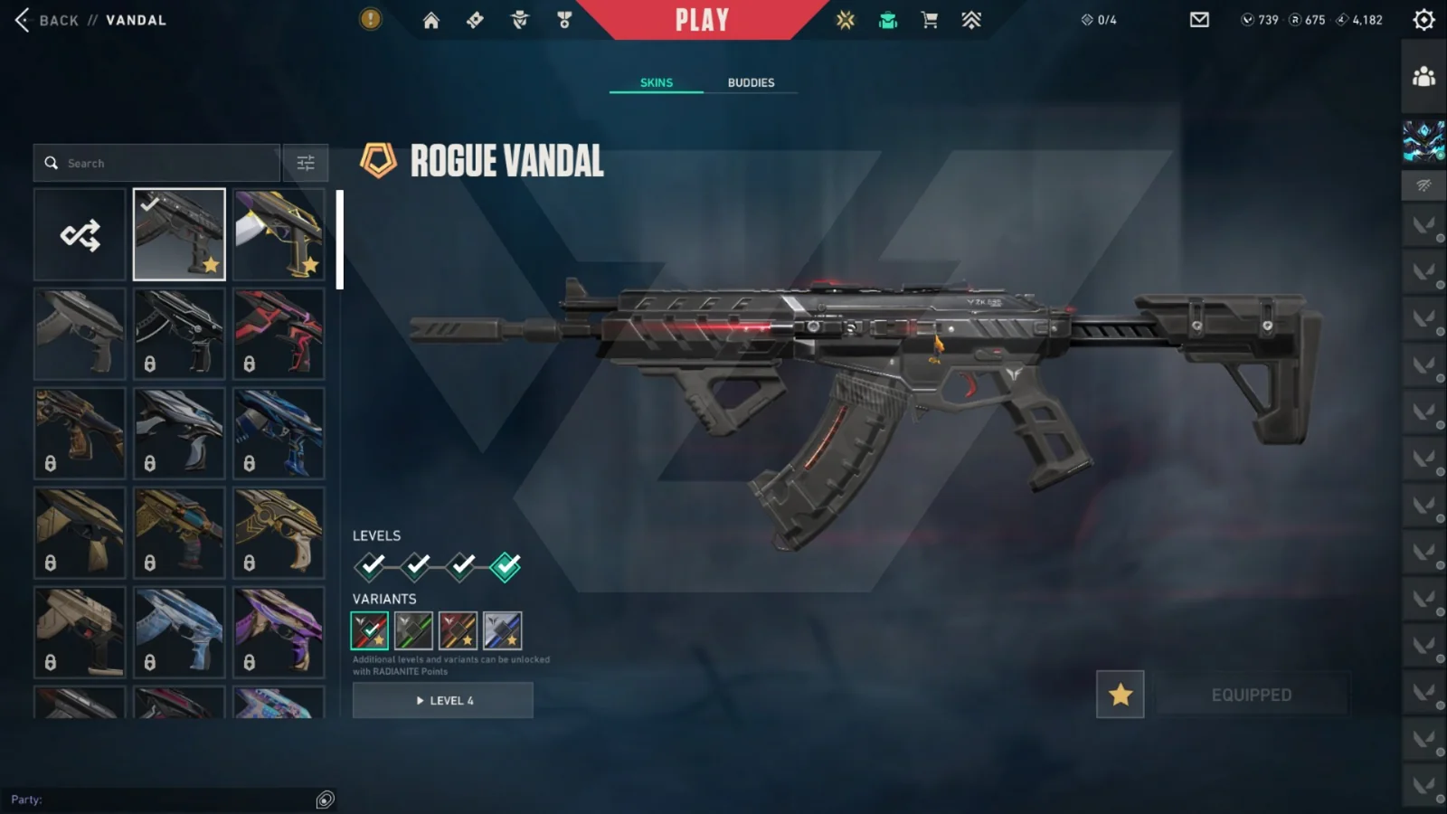Platinum 3 Valorant account VAL-5333 screenshot 3