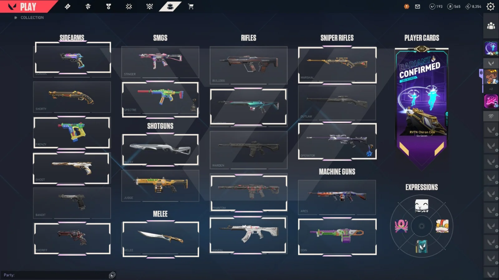 Platinum 1 Valorant account VAL-5600 screenshot 1