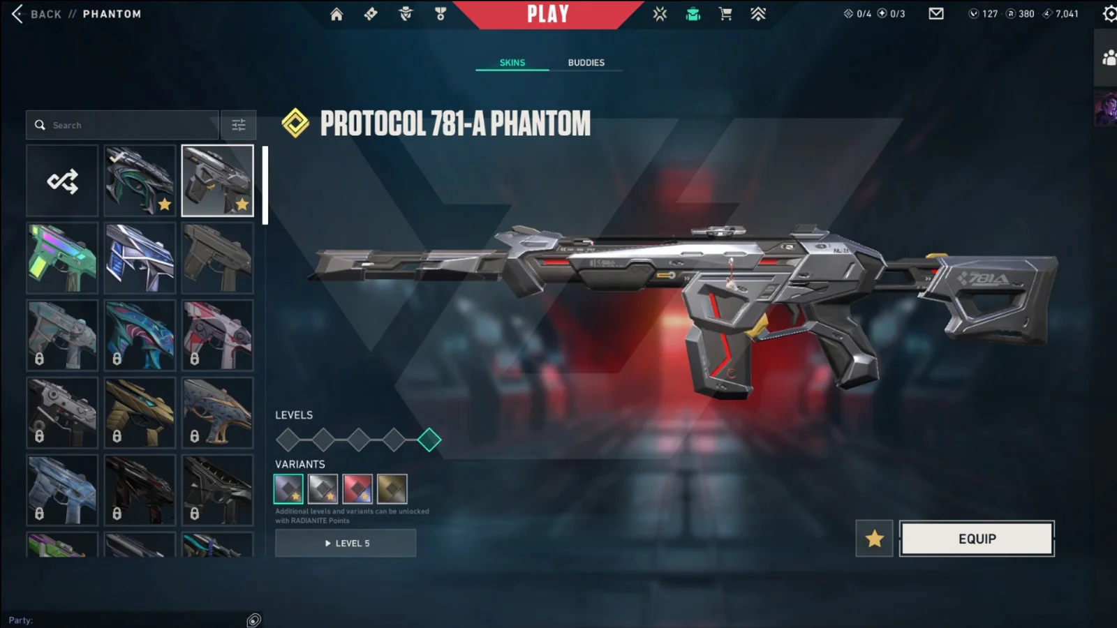 Platinum 3 Valorant account VAL-5115 screenshot 5