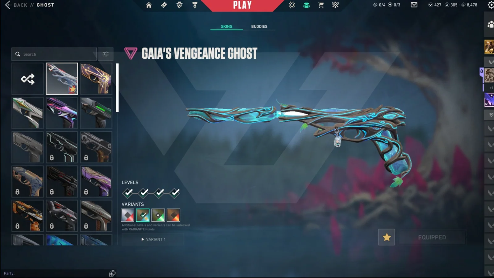 Platinum 1 Valorant account VAL-5017 screenshot 11
