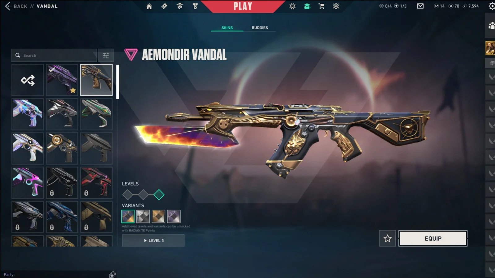 Diamond 1 Valorant account VAL-5167 screenshot 4