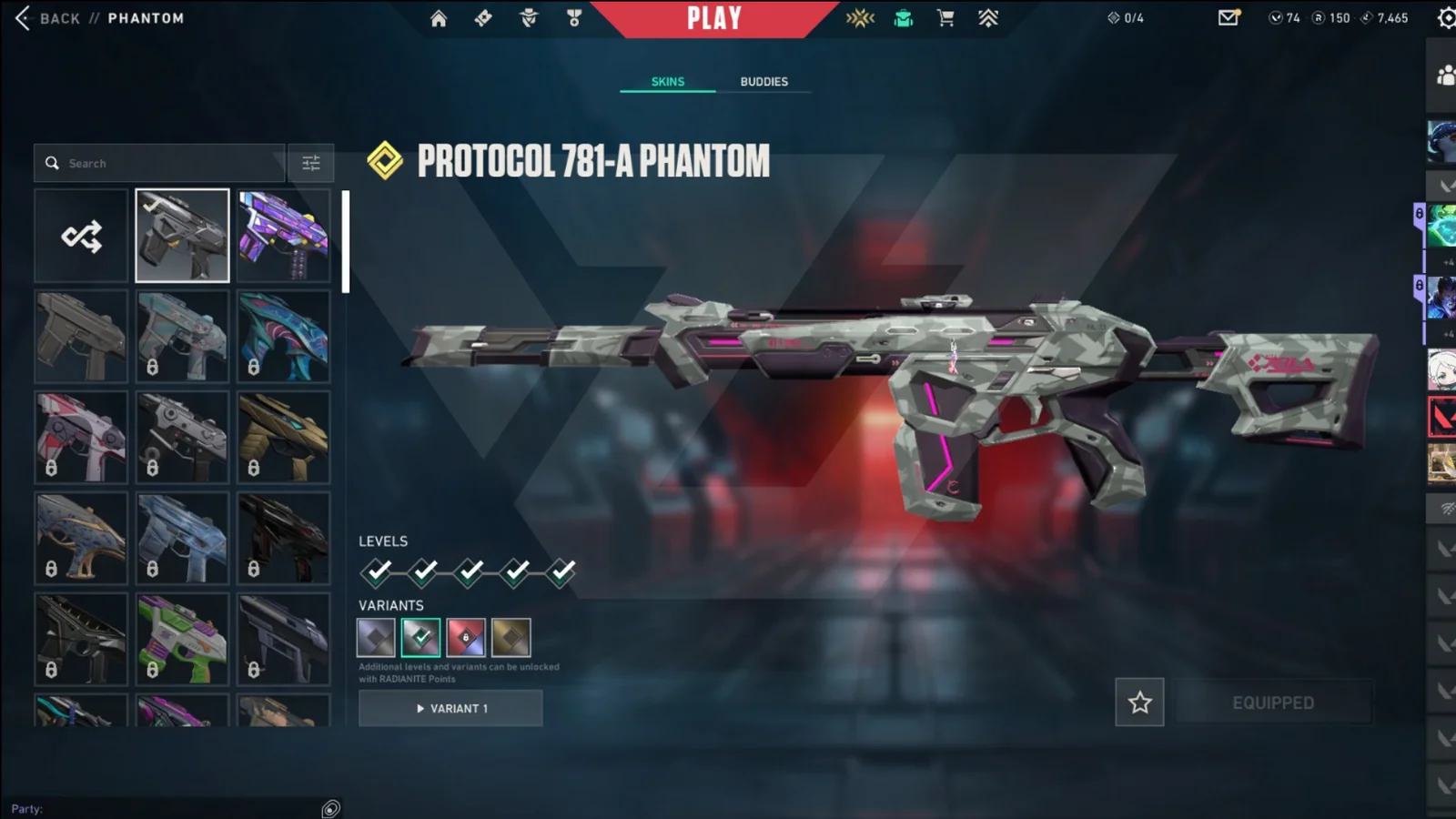 Diamond 1 Valorant account VAL-5275 screenshot 3