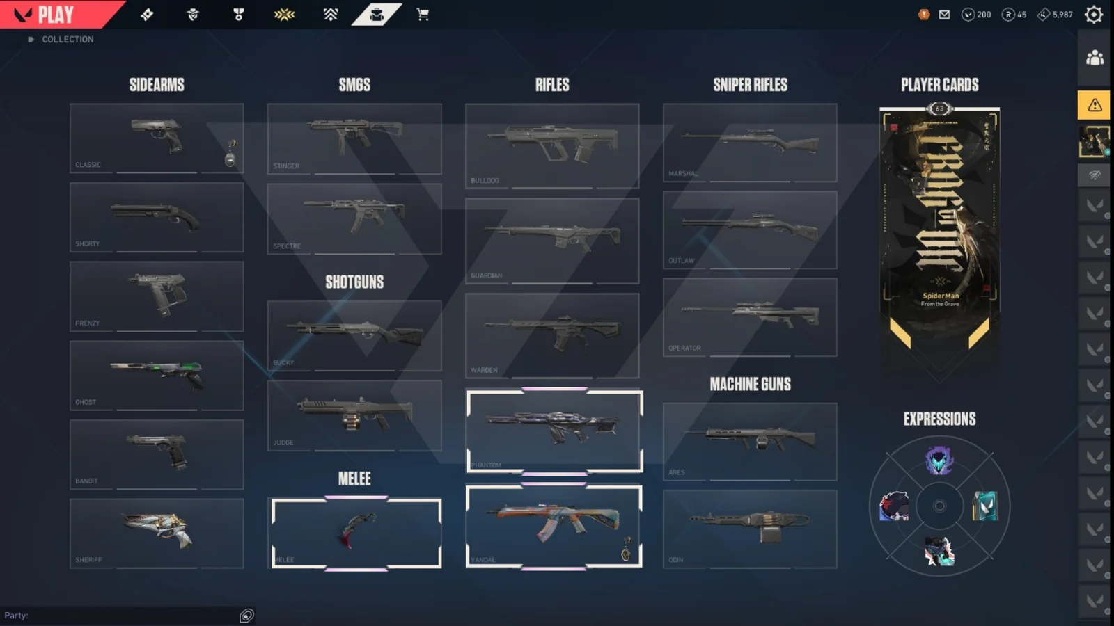 Platinum 1 Valorant account VAL-5658 screenshot 1