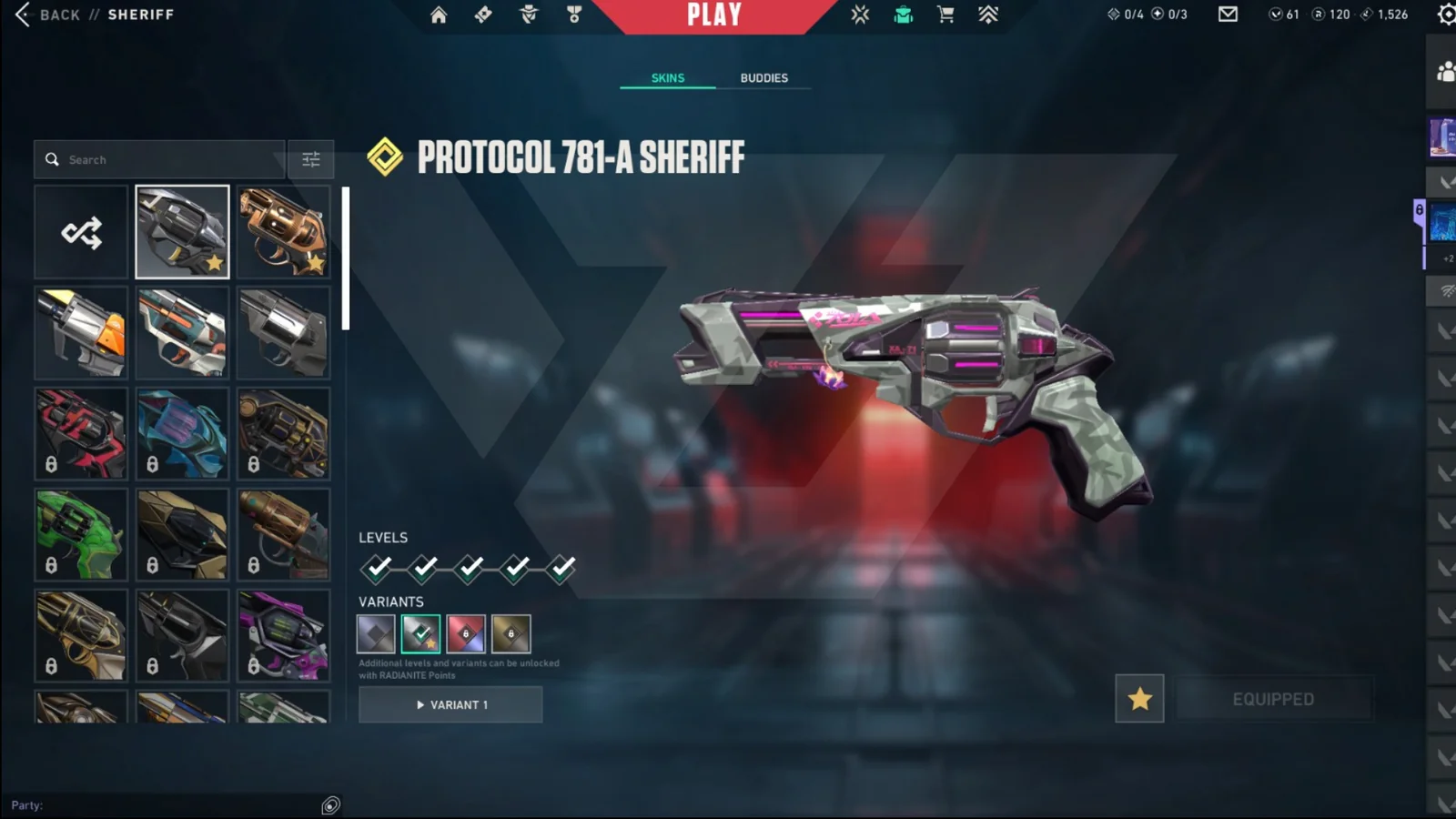 Platinum 1 Valorant account VAL-5012 screenshot 3