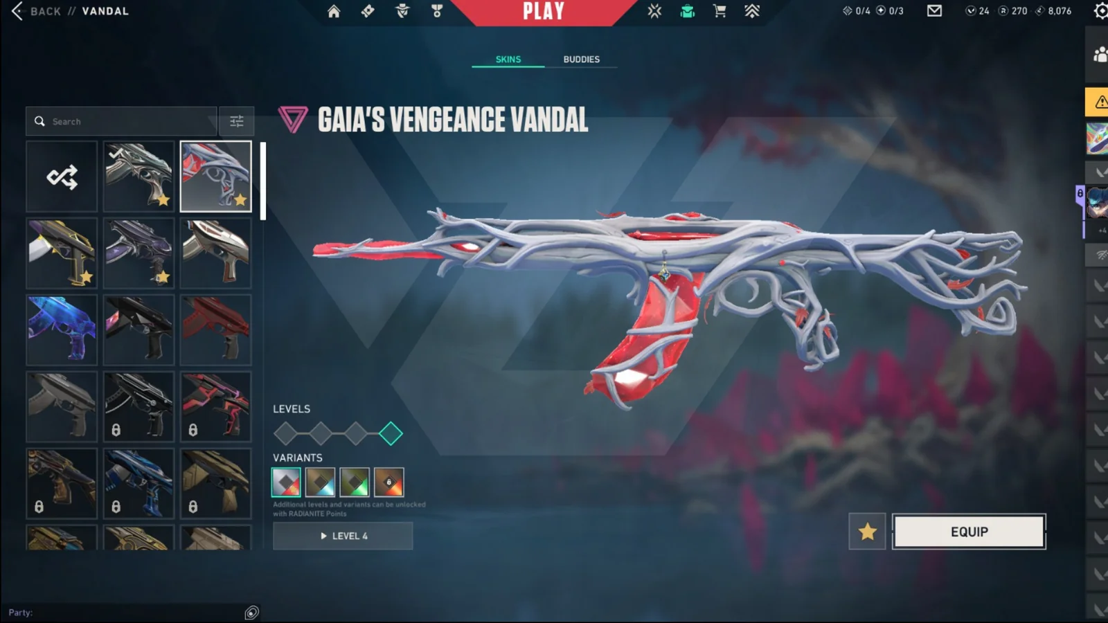 Unrated Valorant account VAL-2248 screenshot 3