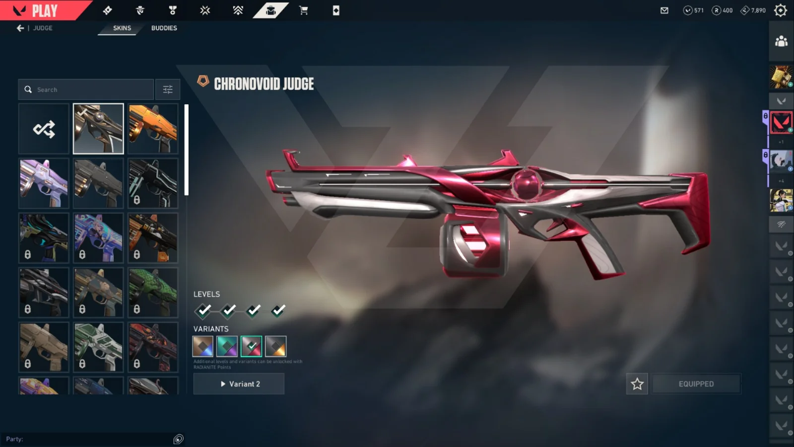 Platinum 3 Valorant account VAL-5534 screenshot 4