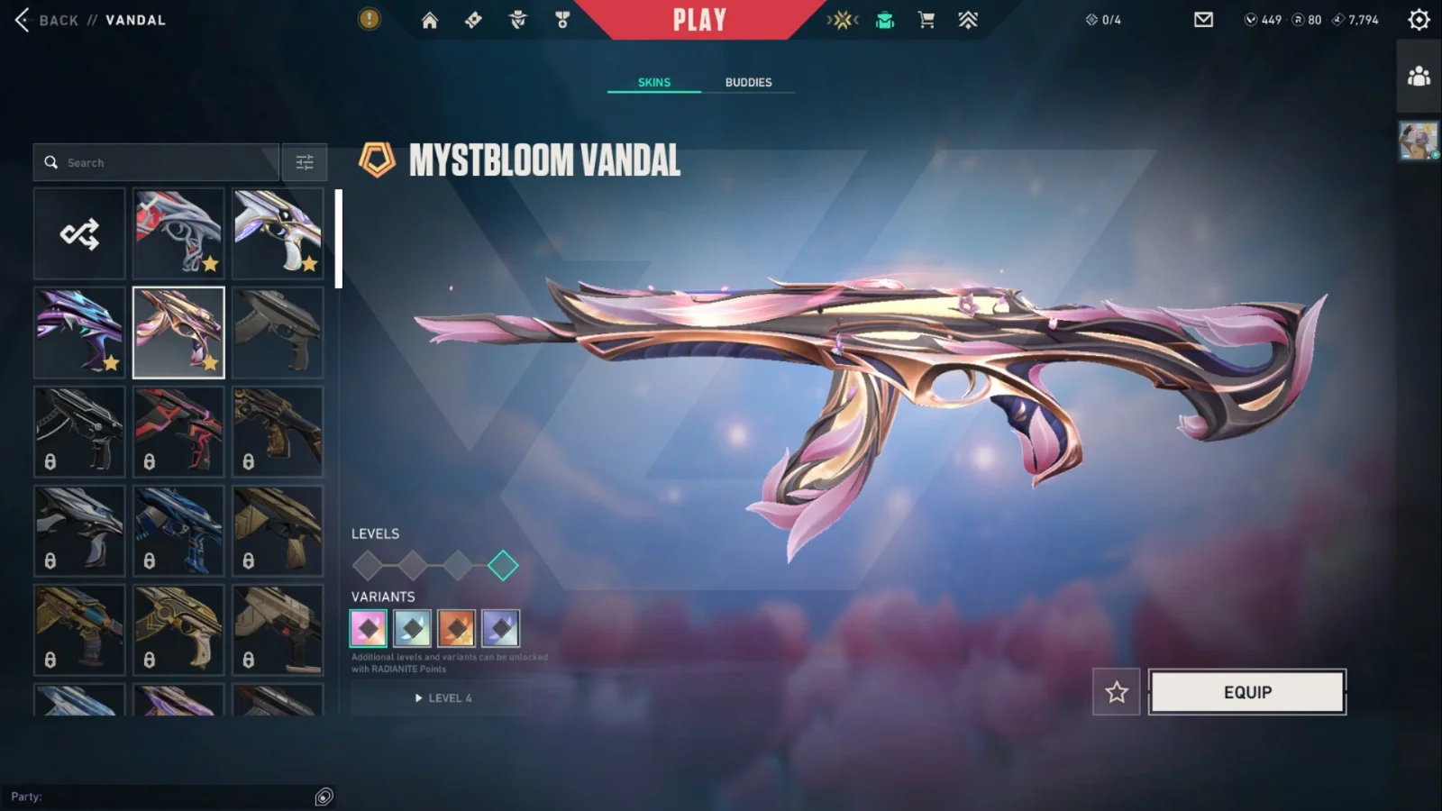 Gold 1 Valorant account VAL-5329 screenshot 4