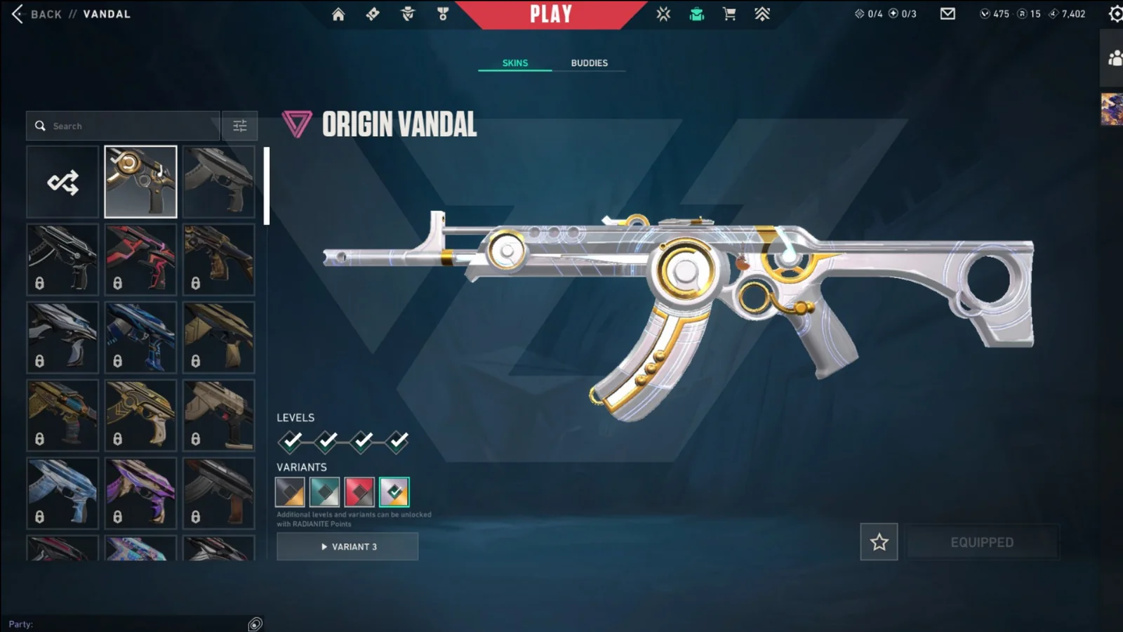 Gold 1 Valorant account VAL-5130 screenshot 3
