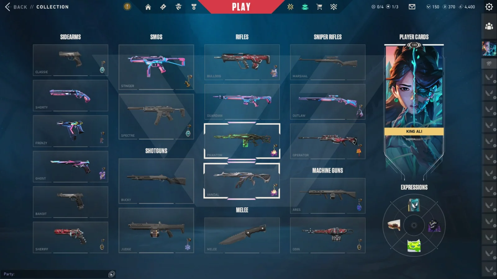 Gold 1 Valorant account VAL-5350 screenshot 1