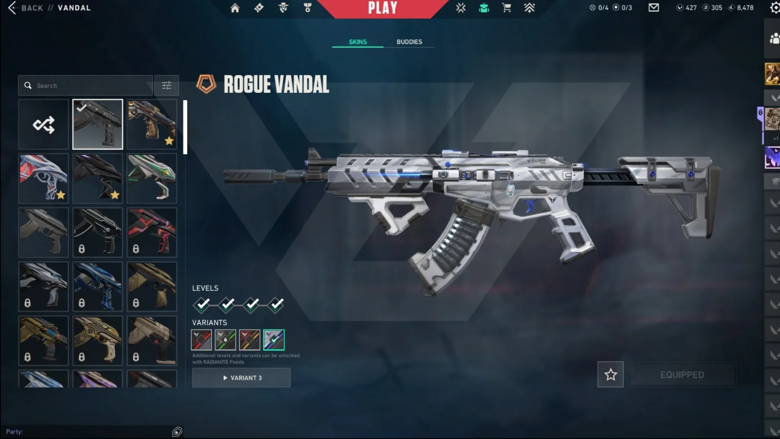 Platinum 1 Valorant account VAL-5017 screenshot 9
