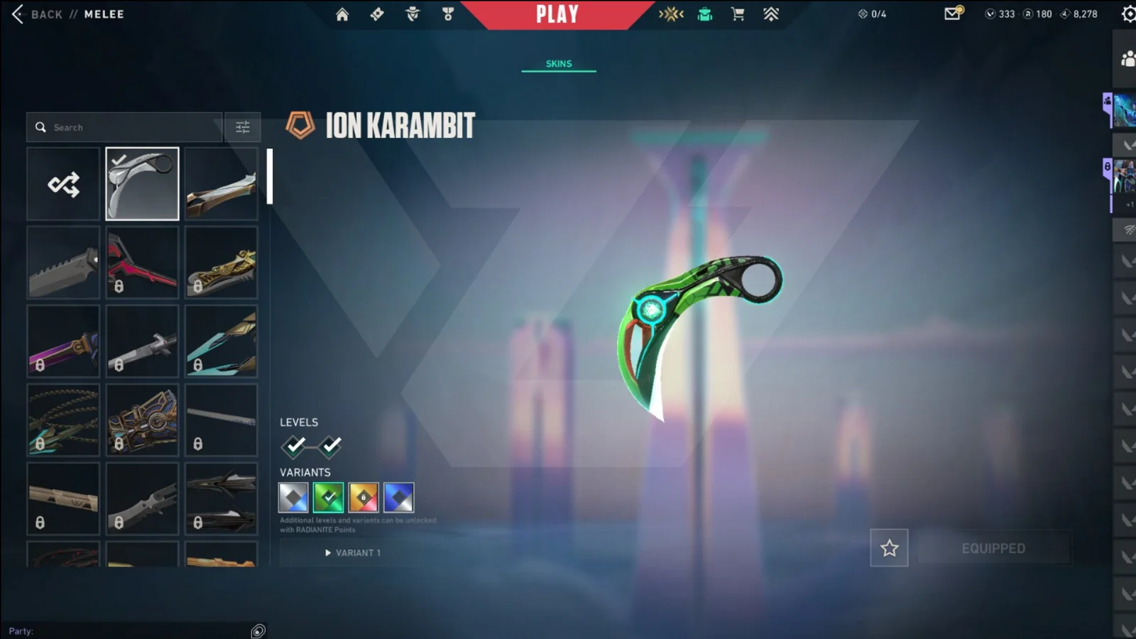 Diamond 3 Valorant account VAL-5225 screenshot 3