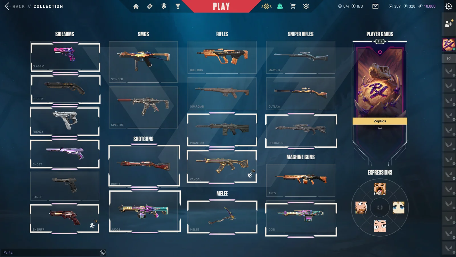 Platinum 1 Valorant account VAL-966 screenshot 1