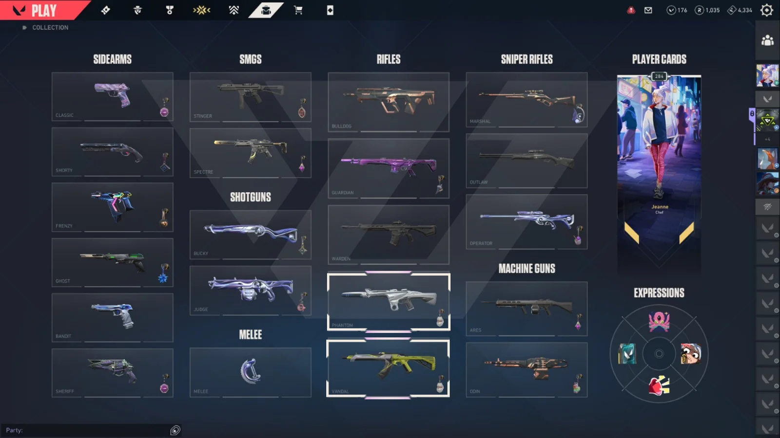 Platinum 1 Valorant account VAL-5361 screenshot 1