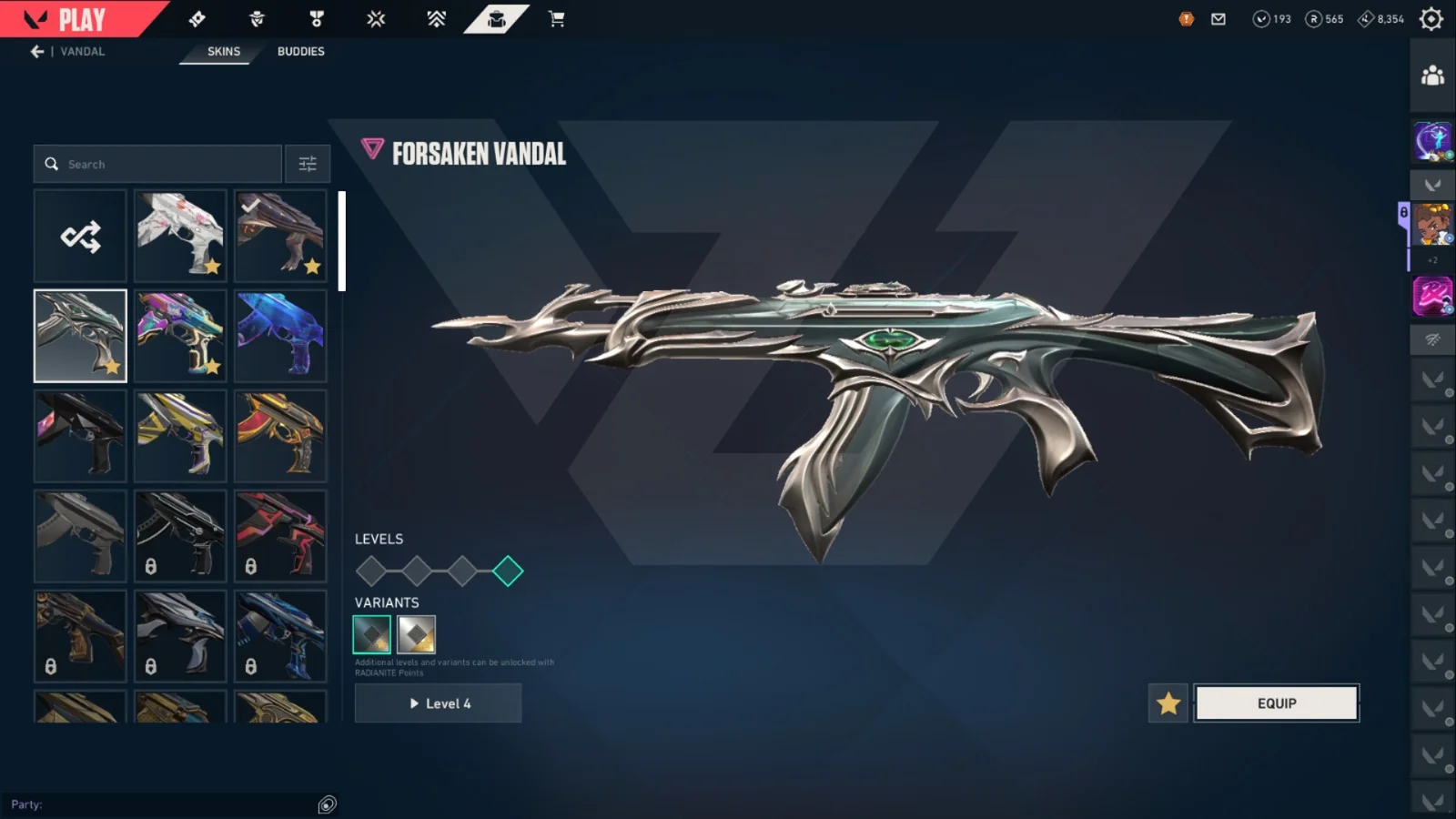 Platinum 1 Valorant account VAL-5600 screenshot 5