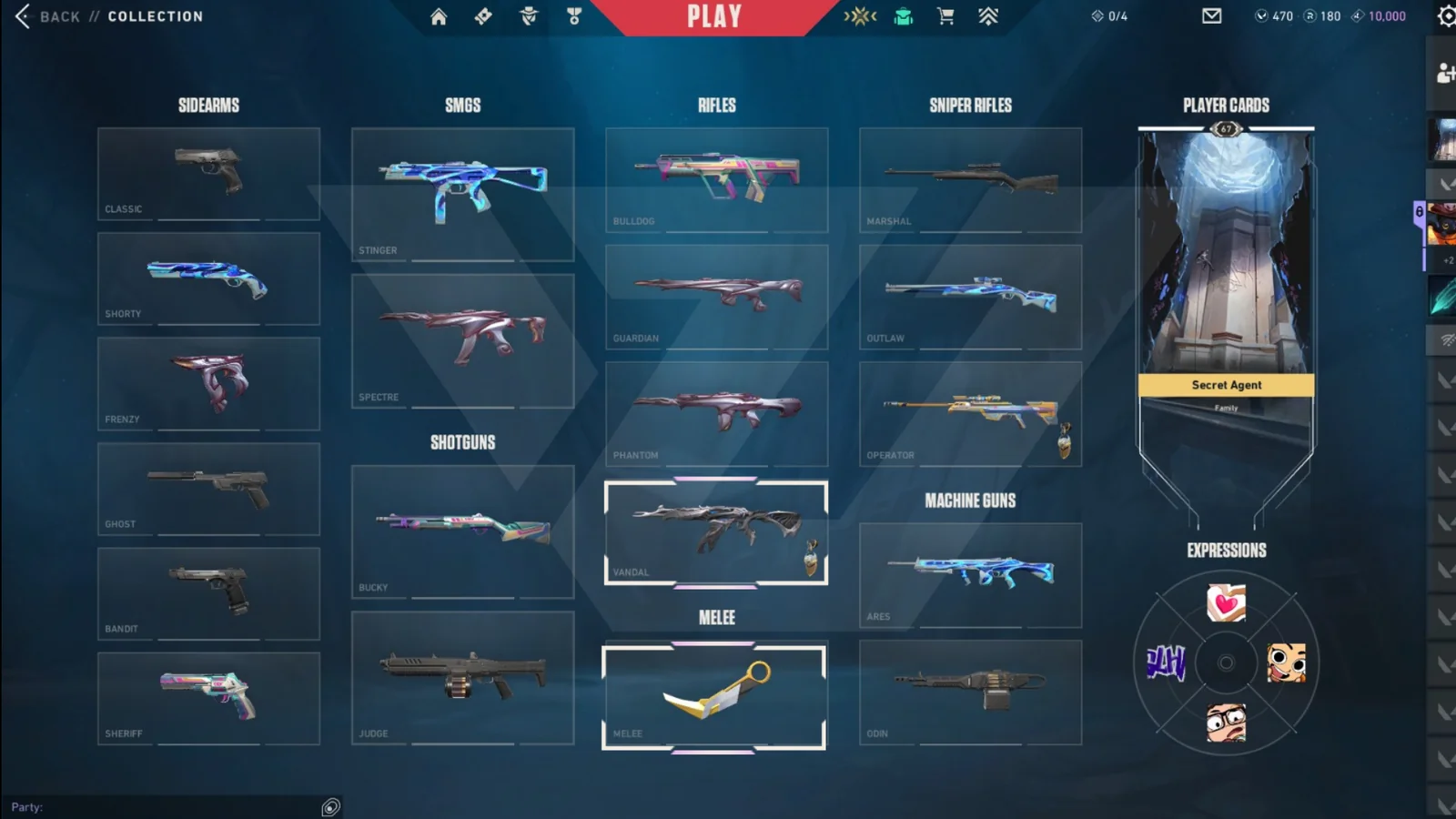 Gold 1 Valorant account VAL-5227 screenshot 1