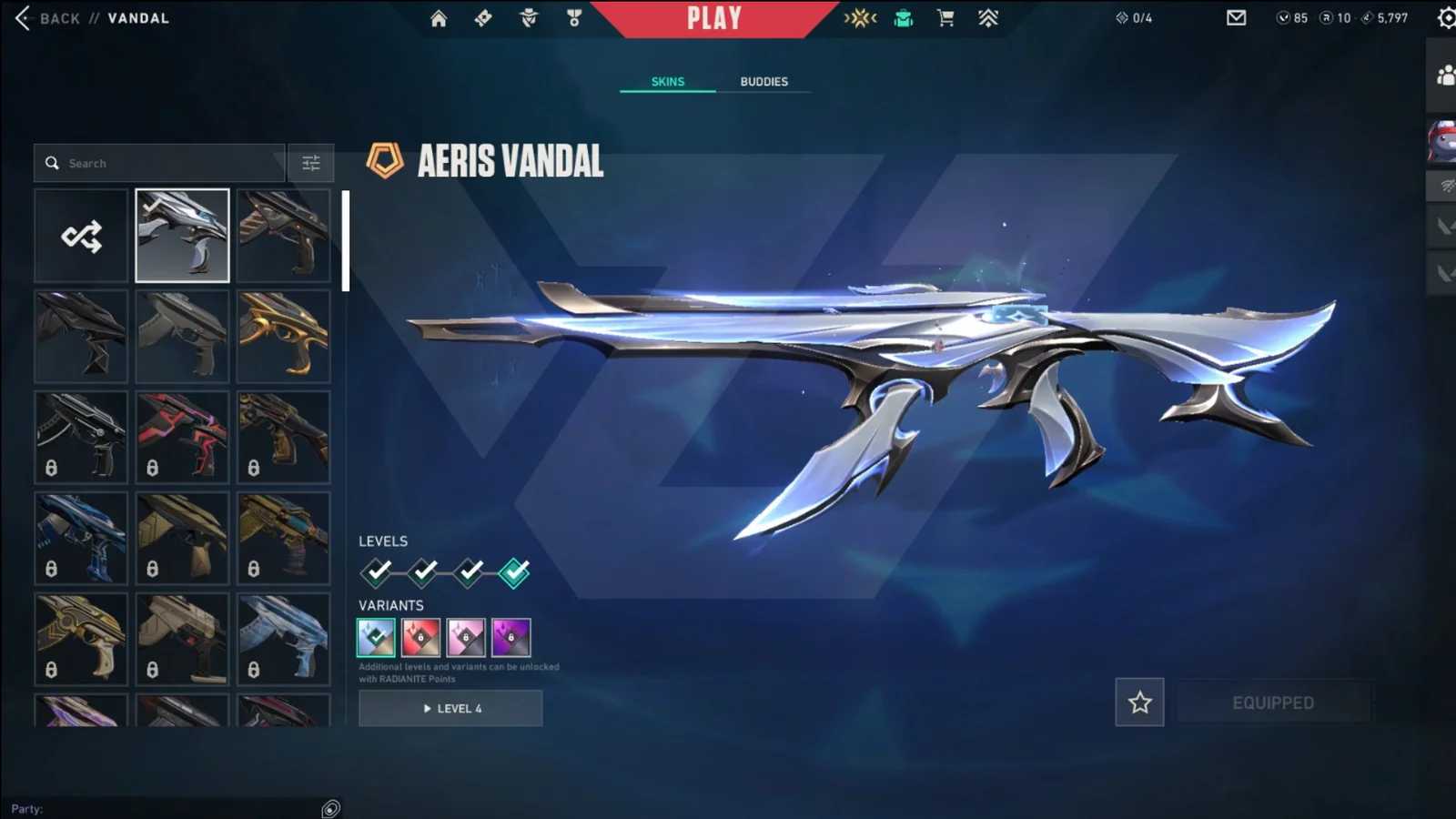 Gold 3 Valorant account VAL-5217 screenshot 5