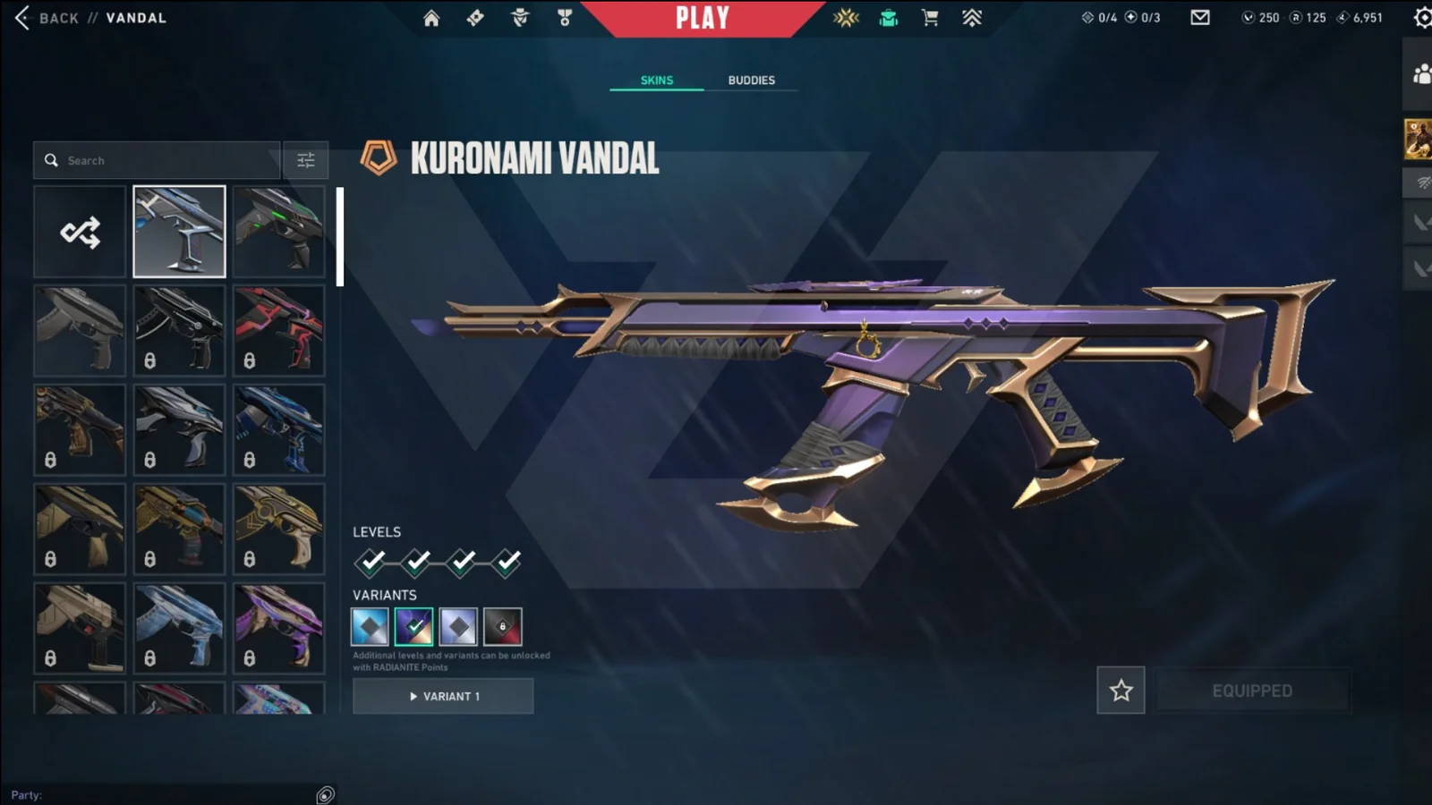 Gold 1 Valorant account VAL-5262 screenshot 3