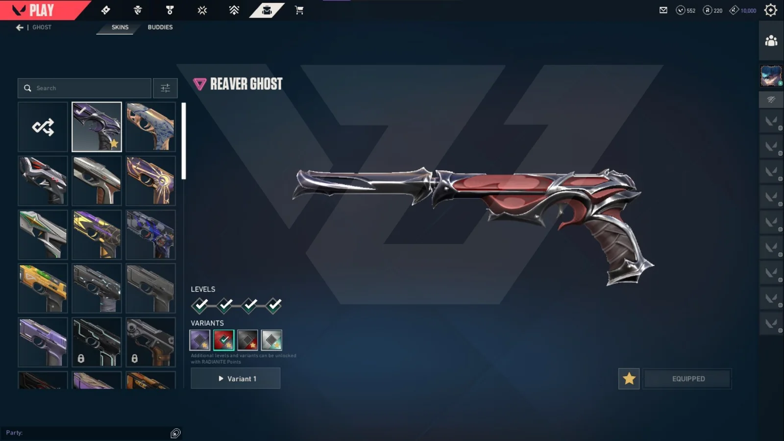Platinum 1 Valorant account VAL-5627 screenshot 14