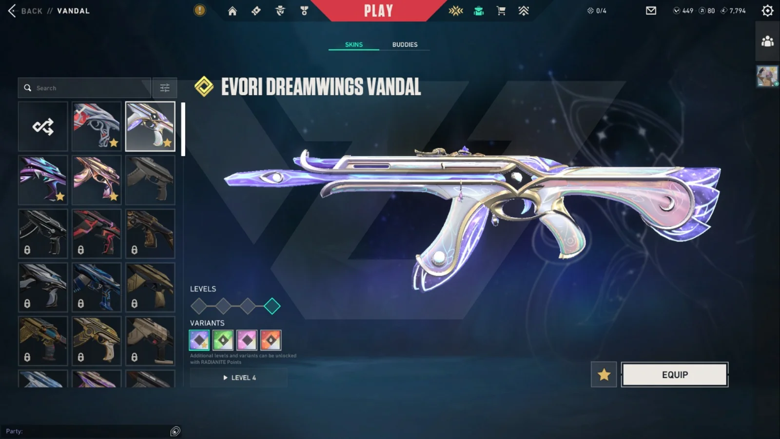 Gold 1 Valorant account VAL-5329 screenshot 3
