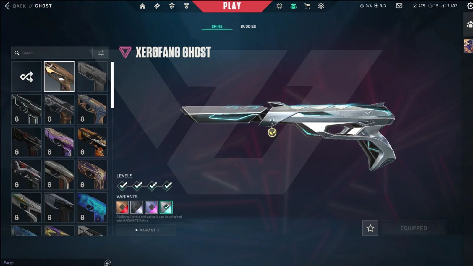 Gold 1 Valorant account VAL-5130 screenshot 4