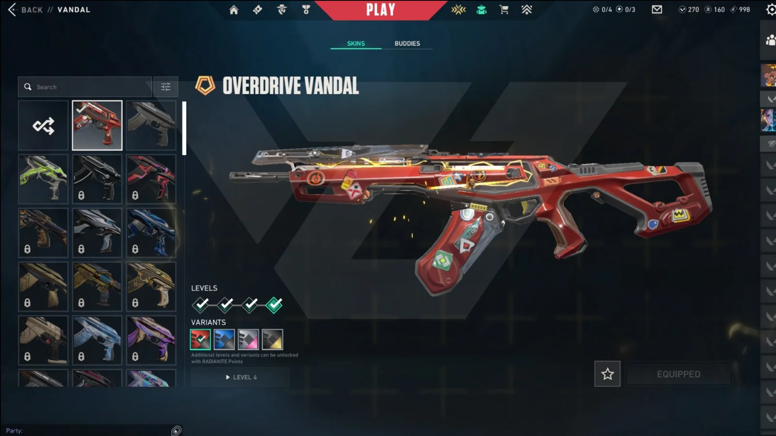 Gold 1 Valorant account VAL-5272 screenshot 4