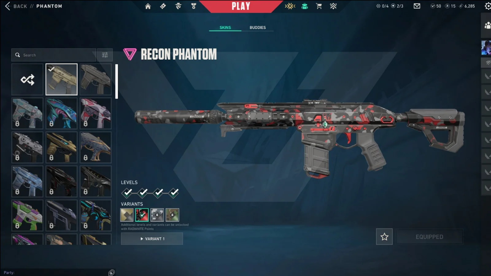 Gold 1 Valorant account VAL-5201 screenshot 2