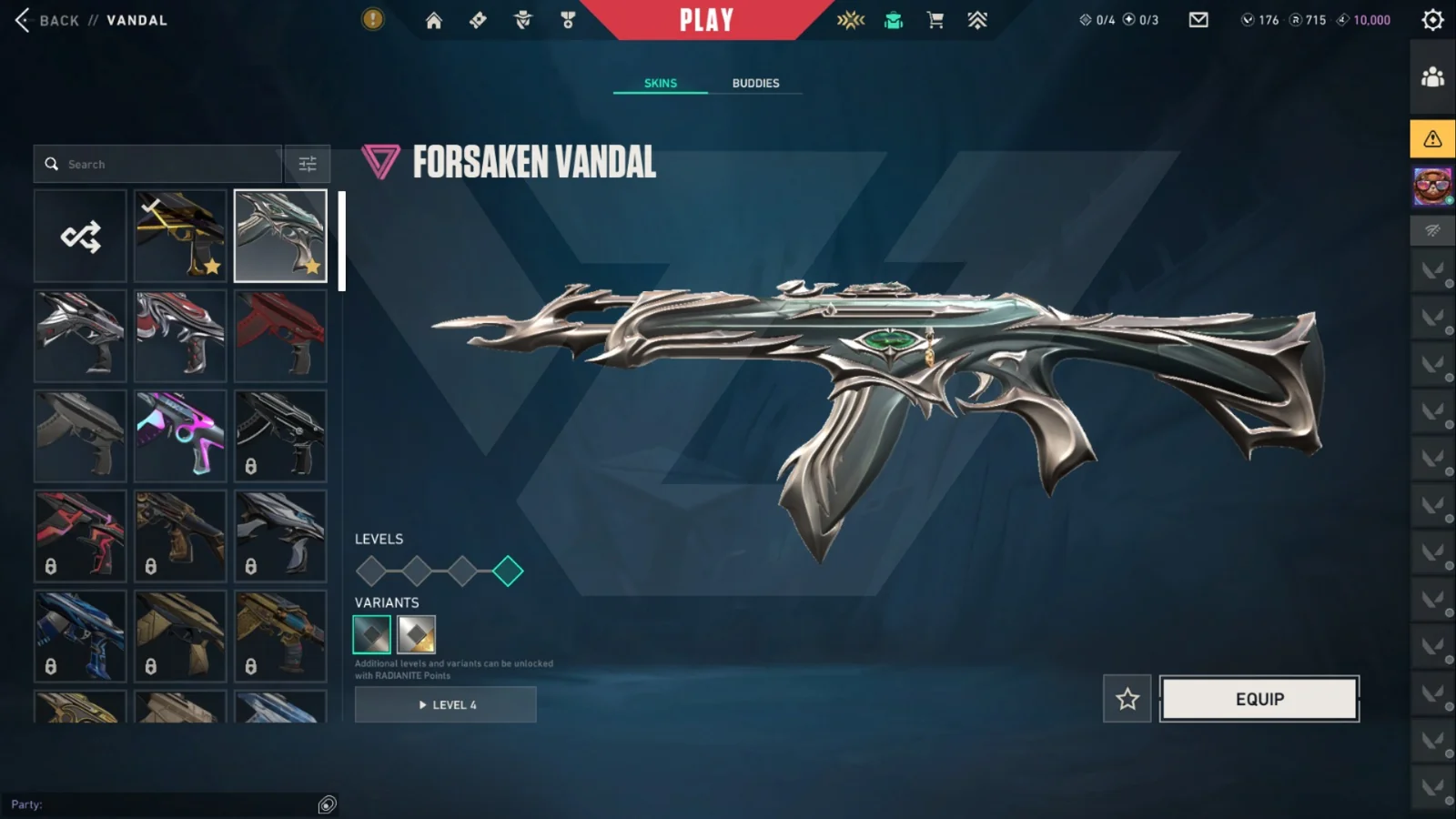 Gold 3 Valorant account VAL-5330 screenshot 6