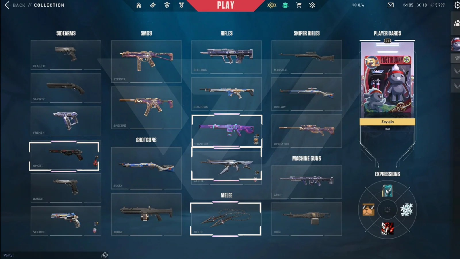 Gold 3 Valorant account VAL-5217 screenshot 1