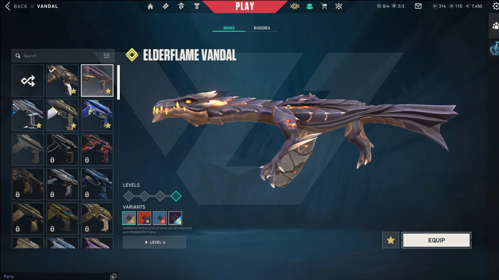 Diamond 2 Valorant account VAL-5264 screenshot 6