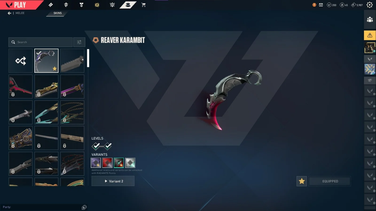 Platinum 1 Valorant account VAL-5658 screenshot 2