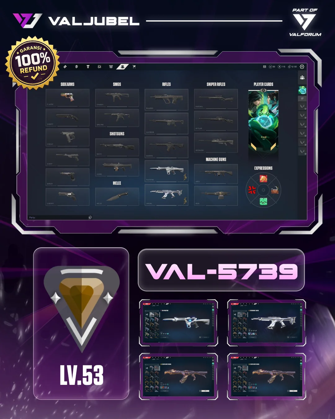 Bronze 2 Valorant account VAL-5739 screenshot 1