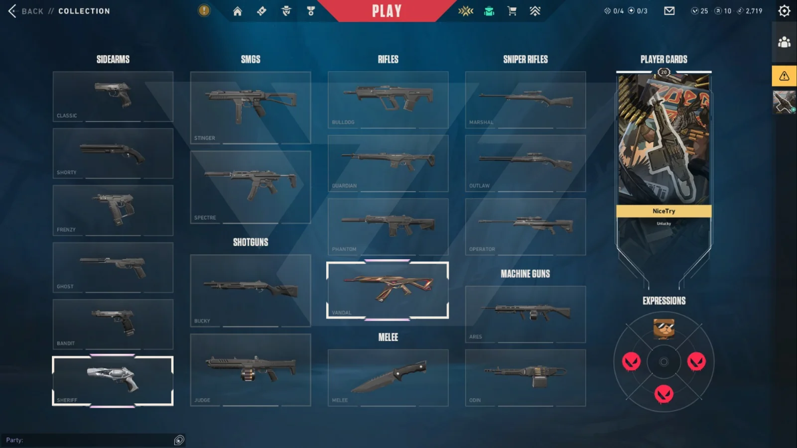 Unrated Valorant account VAL-5310 screenshot 1