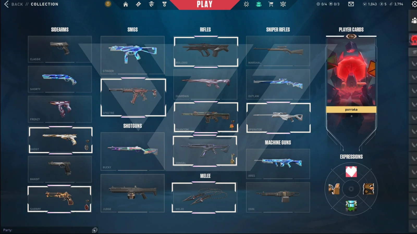 Gold 1 Valorant account VAL-4 screenshot 1