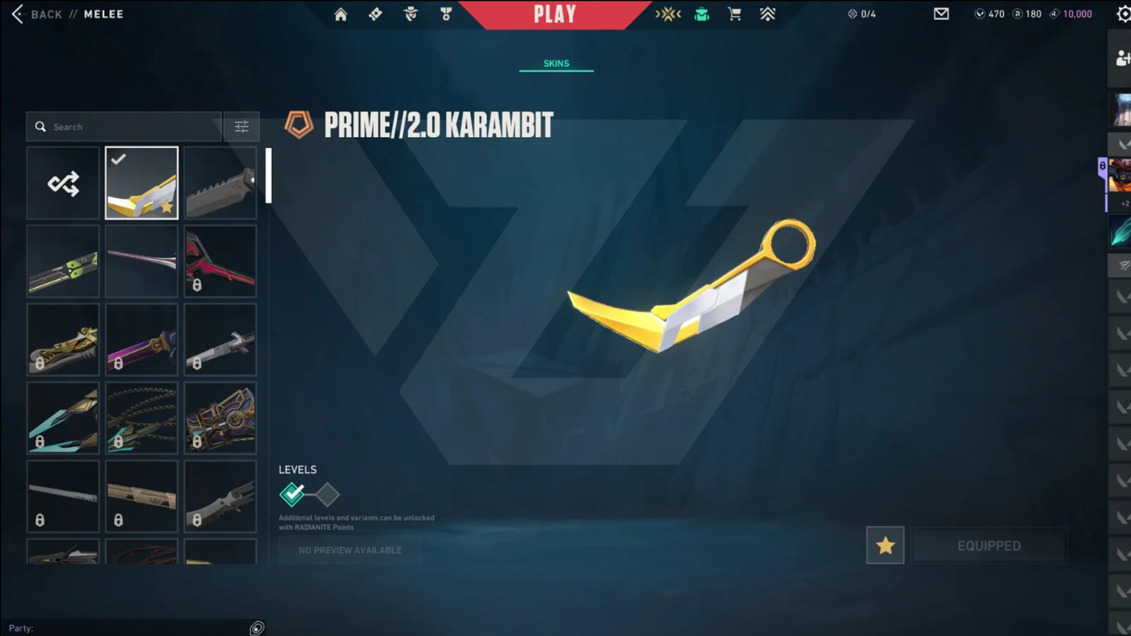 Gold 1 Valorant account VAL-5227 screenshot 3