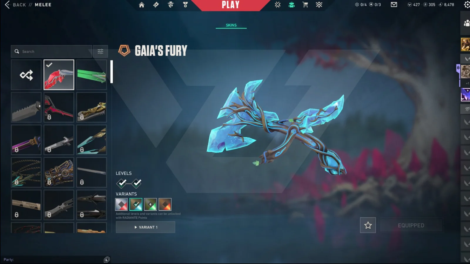 Platinum 1 Valorant account VAL-5017 screenshot 2