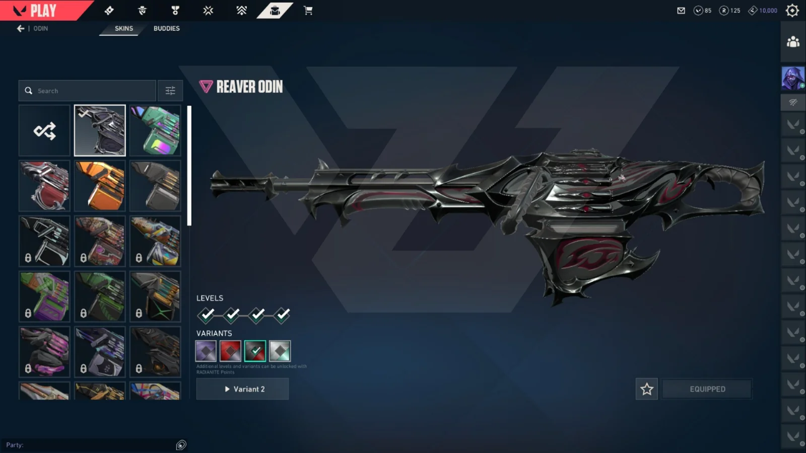 Platinum 1 Valorant account VAL-5616 screenshot 2