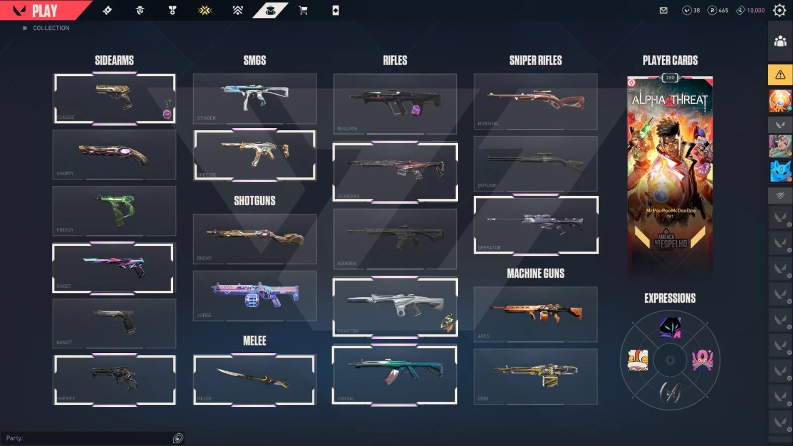 Gold 3 Valorant account VAL-5500 screenshot 1