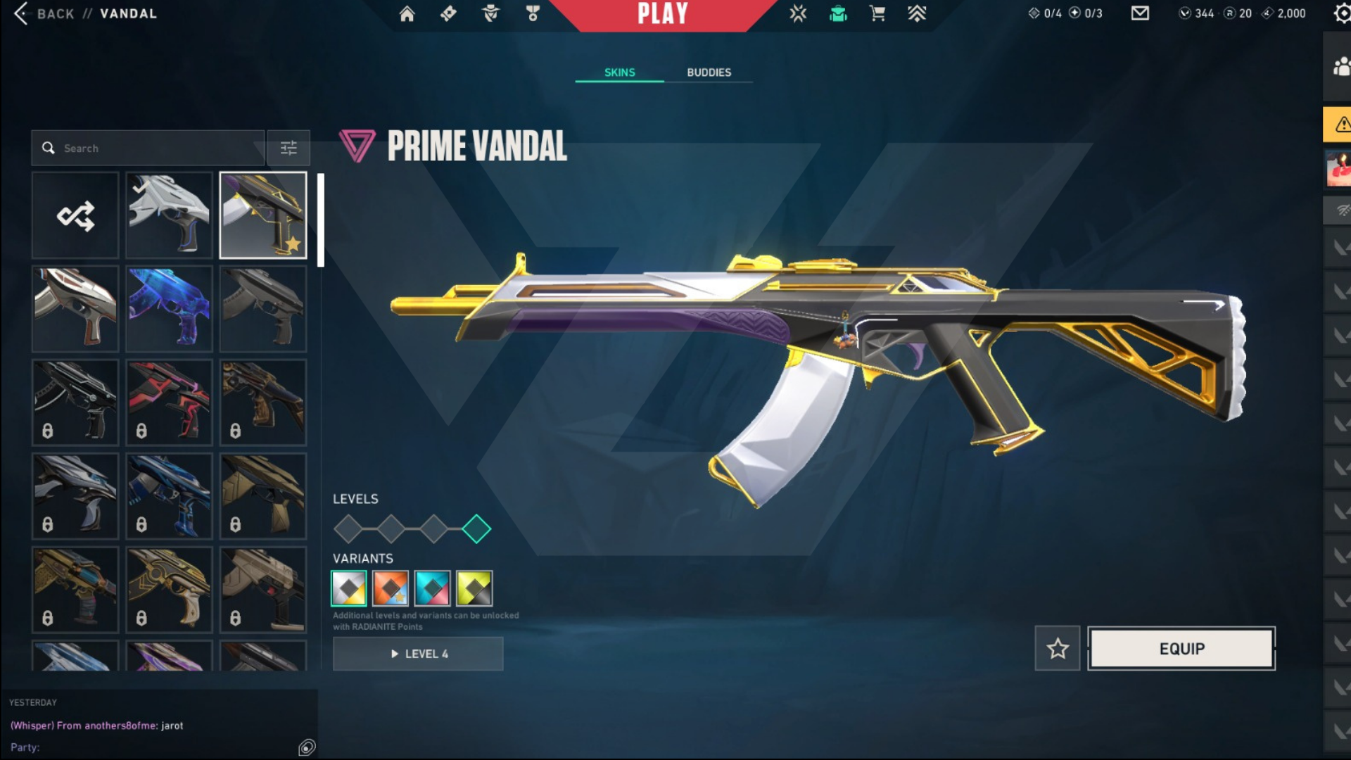 Platinum 1 Valorant account VAL-2448 screenshot 6