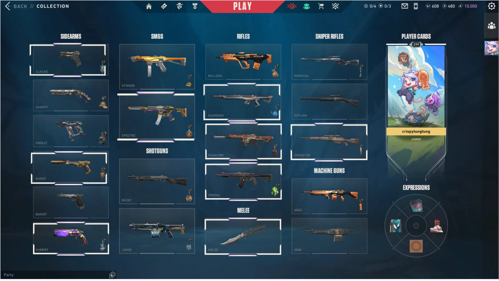 Diamond 3 Valorant account VAL-54 screenshot 1