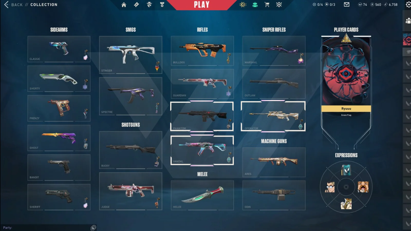 Platinum 1 Valorant account VAL-5266 screenshot 1