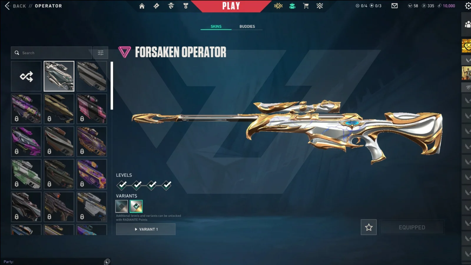 Gold 1 Valorant account VAL-5280 screenshot 2