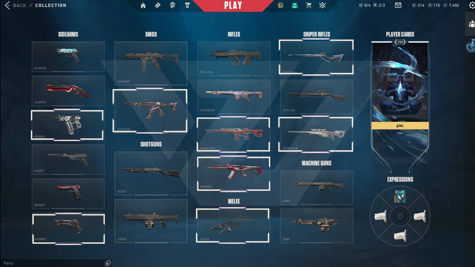 Diamond 2 Valorant account VAL-5264 screenshot 1