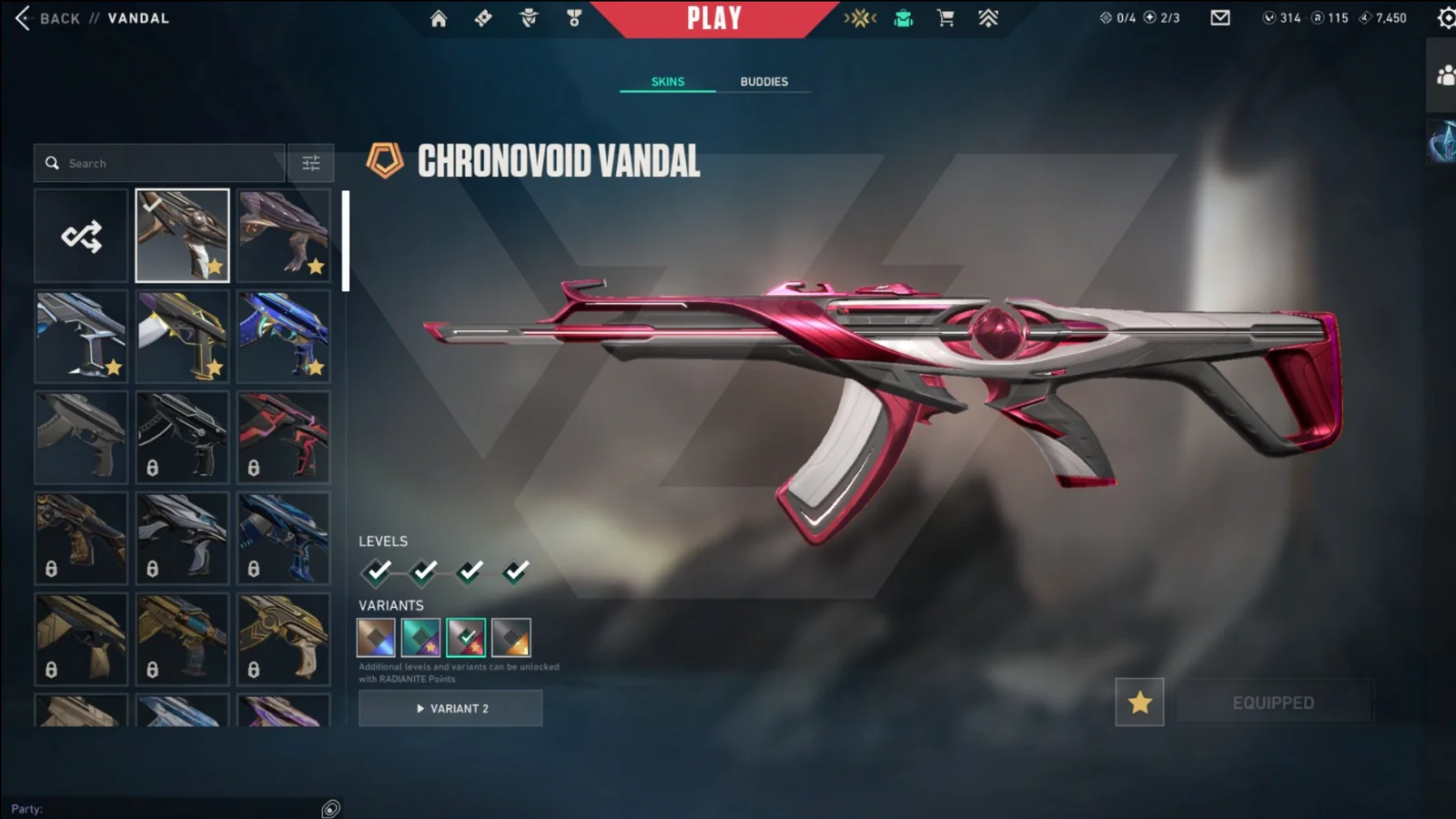 Diamond 2 Valorant account VAL-5264 screenshot 7