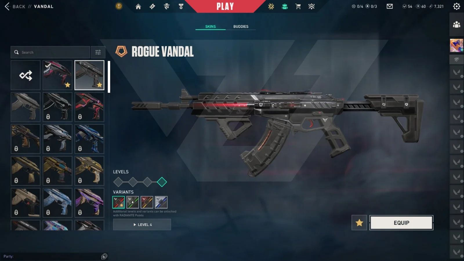 Platinum 3 Valorant account VAL-5347 screenshot 5