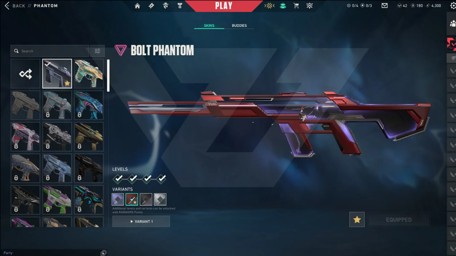 Platinum 1 Valorant account VAL-5247 screenshot 3