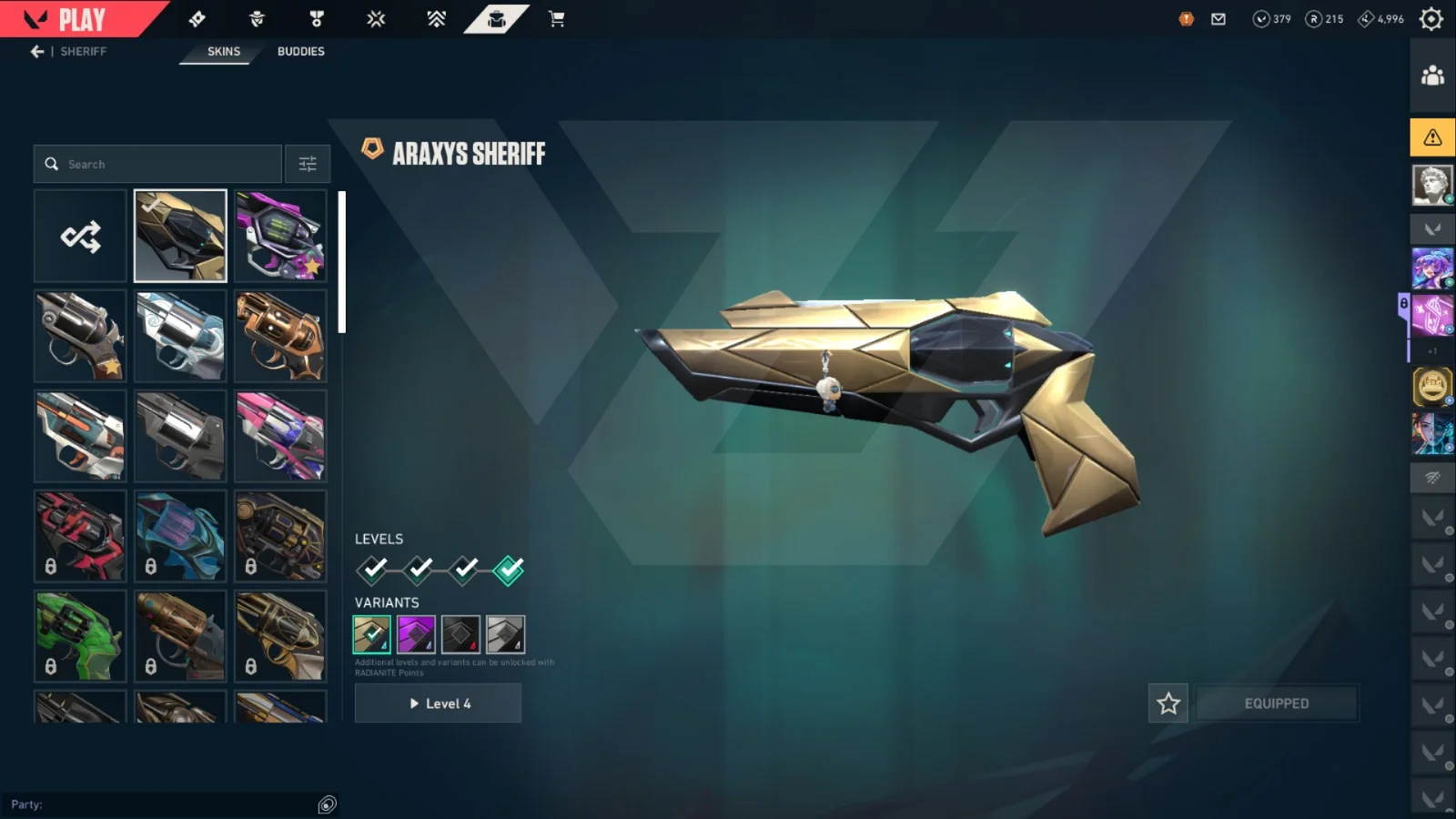 Platinum 3 Valorant account VAL-5567 screenshot 9