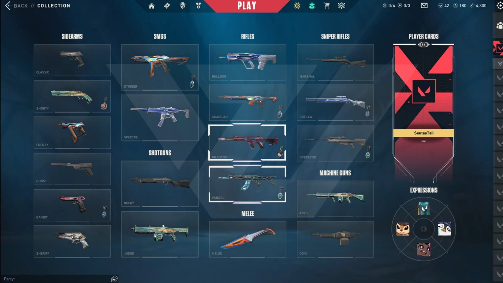 Platinum 1 Valorant account VAL-5247 screenshot 1